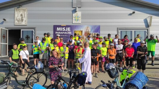 Rowerowi JP II w drodze na Jasną Górę