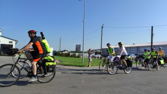 Rowerowi JP II w drodze na Jasną Górę