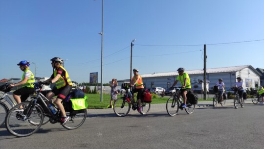 Rowerowi JP II w drodze na Jasną Górę