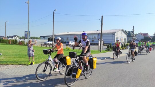 Rowerowi JP II w drodze na Jasną Górę