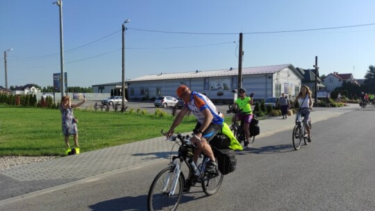 Rowerowi JP II w drodze na Jasną Górę