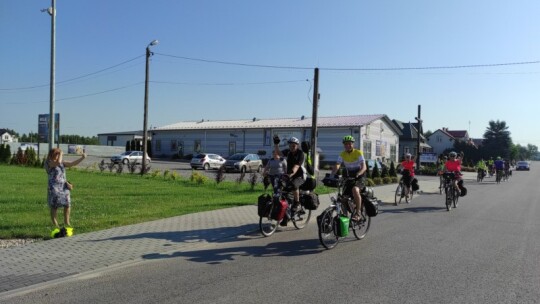 Rowerowi JP II w drodze na Jasną Górę