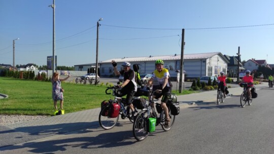 Rowerowi JP II w drodze na Jasną Górę