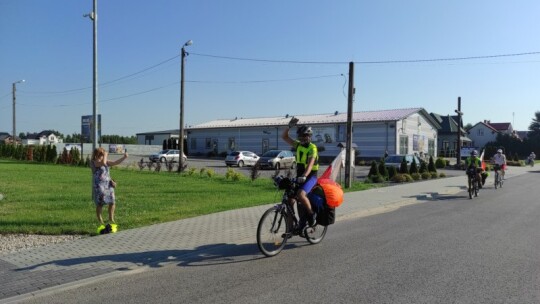 Rowerowi JP II w drodze na Jasną Górę