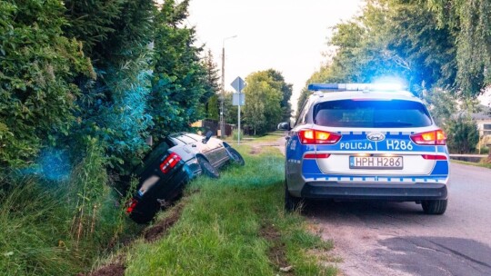 Pijany zatrzymany po pościgu