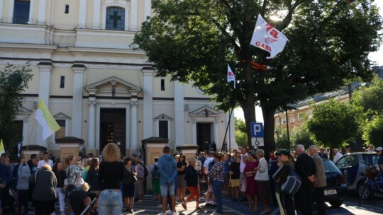 Garwolińska Piesza Pielgrzymka Podlaska wyruszyła [wideo]