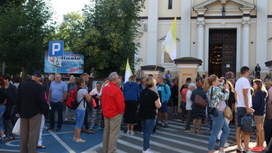 Garwolińska Piesza Pielgrzymka Podlaska wyruszyła [wideo]