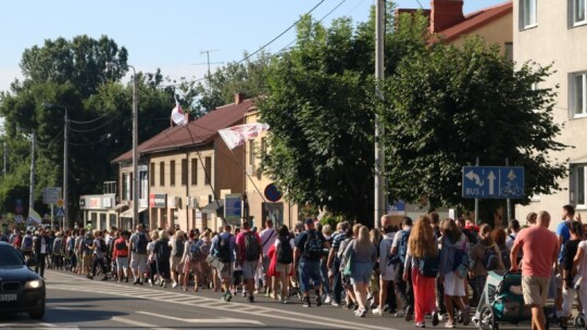 Garwolińska Piesza Pielgrzymka Podlaska wyruszyła [wideo]