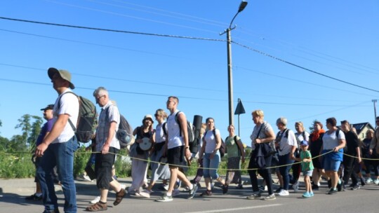 Garwolińska Piesza Pielgrzymka Podlaska wyruszyła [wideo]