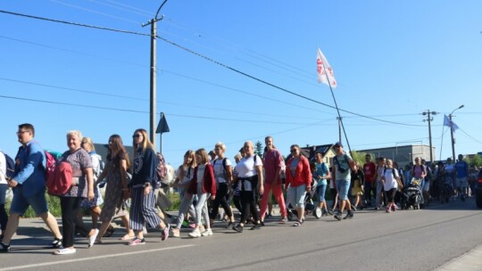 Garwolińska Piesza Pielgrzymka Podlaska wyruszyła [wideo]