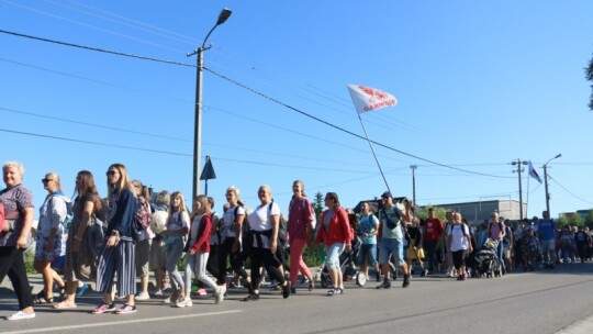 Garwolińska Piesza Pielgrzymka Podlaska wyruszyła [wideo]