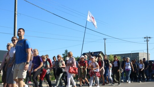 Garwolińska Piesza Pielgrzymka Podlaska wyruszyła [wideo]