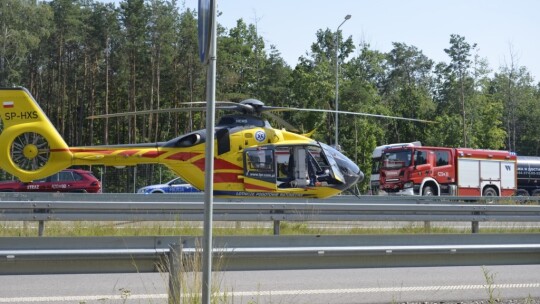 Tir przygniótł osobówkę. S17 zablokowana