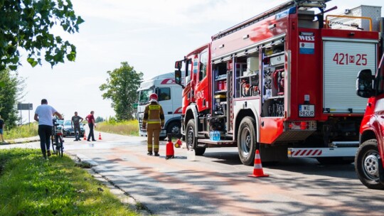 Wypadek przy oczyszczalni