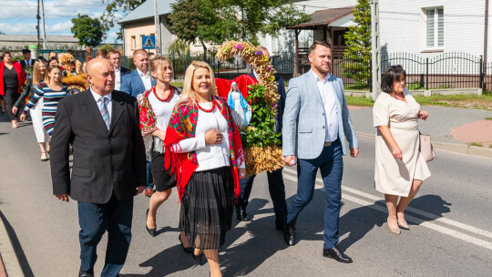 Barwne dożynki w Miastkowie Kościelnym 