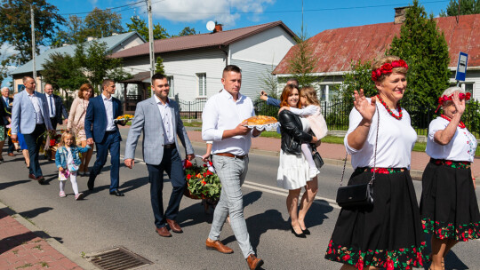 Barwne dożynki w Miastkowie Kościelnym 