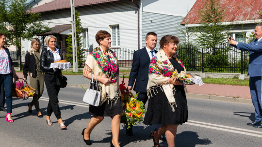 Barwne dożynki w Miastkowie Kościelnym 