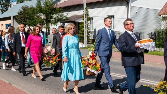 Barwne dożynki w Miastkowie Kościelnym 