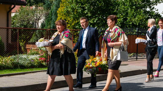 Barwne dożynki w Miastkowie Kościelnym 