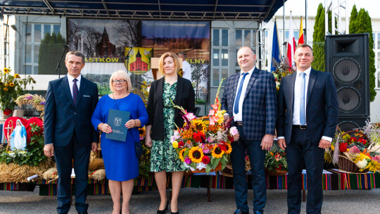 Barwne dożynki w Miastkowie Kościelnym 