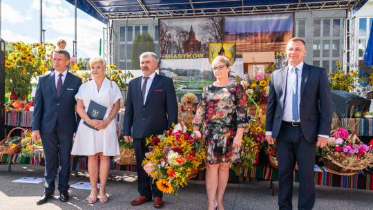 Barwne dożynki w Miastkowie Kościelnym 