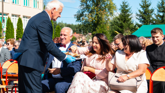 Barwne dożynki w Miastkowie Kościelnym 