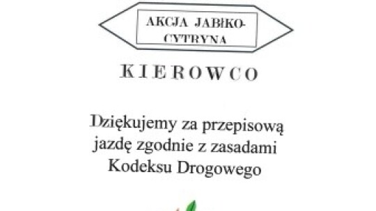 Owoce dla kierowców. Słodkie albo kwaśne