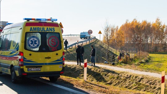 Śmiertelny wypadek motocyklisty