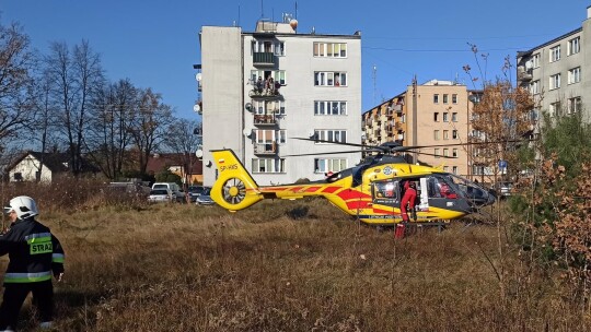 LPR lądował przy blokowisku