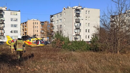 LPR lądował przy blokowisku