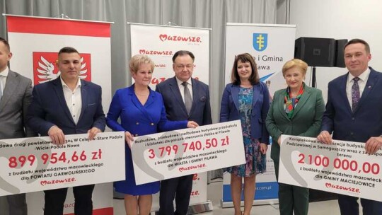 Samorząd Mazowsza pomoże w realizacji kolejnych inwestycji w powiecie garwolińskim