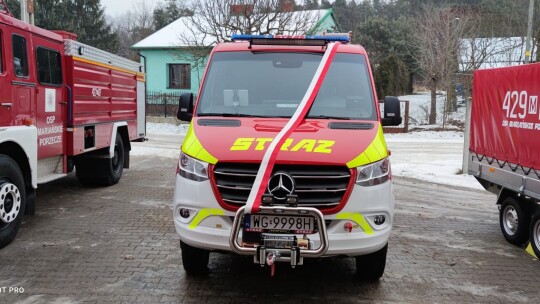 Sprinter oficjalnie w OSP Mariańskie Porzecze