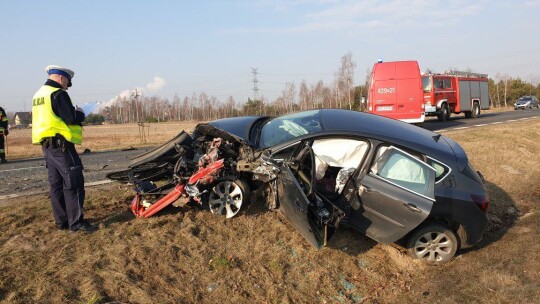 Czołówka na nadwiślance. Ranną zabrało LPR