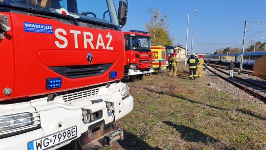 74-latek potrącony przez pociąg