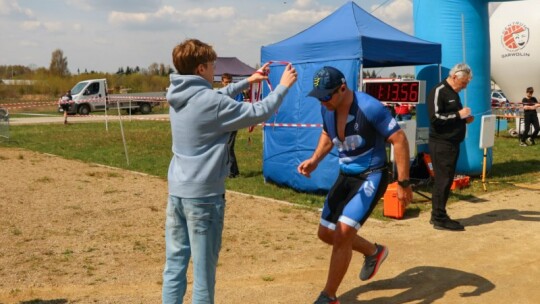 Łukasz Bierancki i Agnieszka Flont – najlepsi z naszych w Duathlonie Garwolińskim