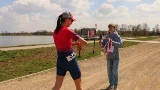 Łukasz Bierancki i Agnieszka Flont – najlepsi z naszych w Duathlonie Garwolińskim