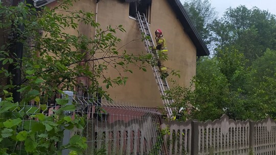 Groźny pożar w Choinach