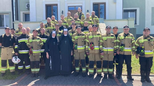 Gm. Trojanów: Ćwiczą na wypadek ewakuacji DPS