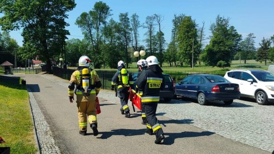 Gm. Trojanów: Ćwiczą na wypadek ewakuacji DPS