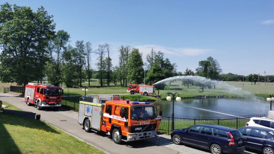 Gm. Trojanów: Ćwiczą na wypadek ewakuacji DPS