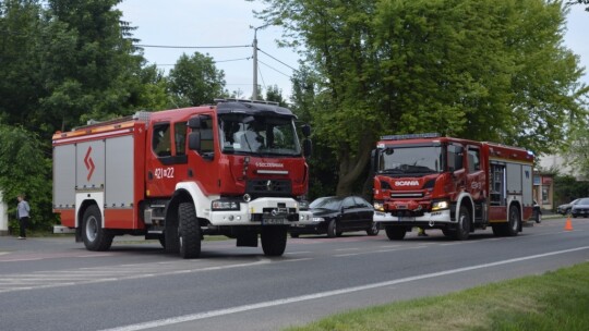 Potrącenie rowerzysty na przejściu dla pieszych