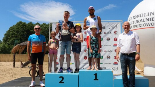 Daniel Juszkowiec zwycięzcą IX Triathlonu Garwolińskiego