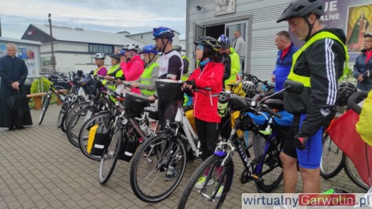 Rowerowi JP II w drodze na Jasną Górę