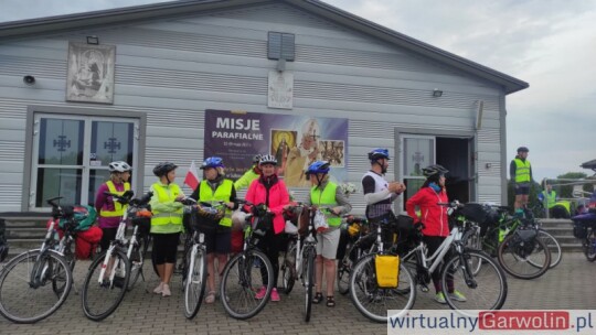 Rowerowi JP II w drodze na Jasną Górę