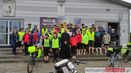 Rowerowi JP II w drodze na Jasną Górę