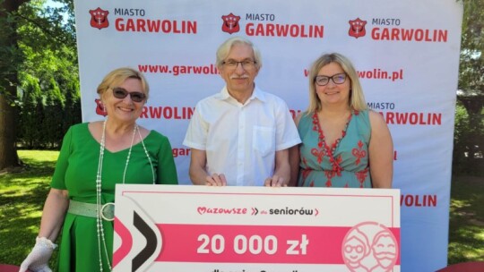 Seniorzy z Garwolina ze wsparciem z Mazowsza