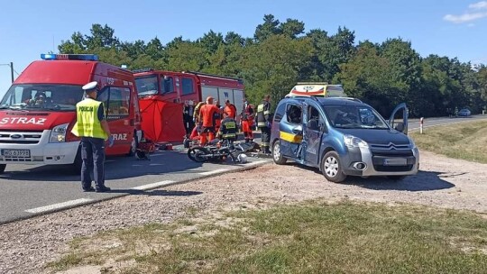 Śmiertelny wypadek pod Maciejowicami. Nie żyją dwie osoby