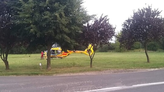 Potrącenie pieszego na Stacyjnej. 33-latek zmarł w szpitalu