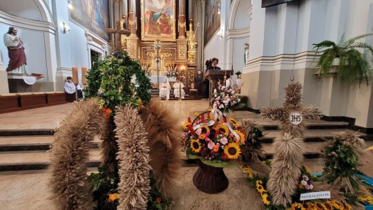 Garwolińscy rolnicy dziękowali za plony