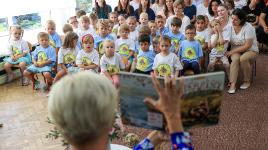 Pierwsza Dama w garwolińskim przedszkolu Pierwsza Dama w garwolińskim przedszkolu